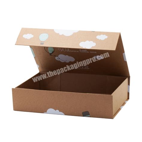 High Quality Low Moq Custom Folding Gift Box Fancy Printing Kraft Paper