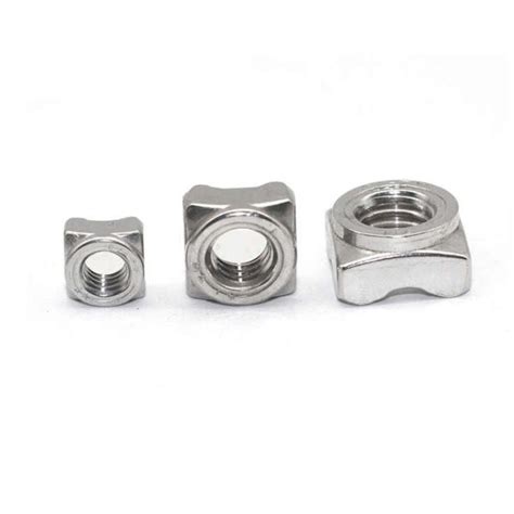 China Stainless Steel Square Weld Nut Manufacturers Suppliers Aoke