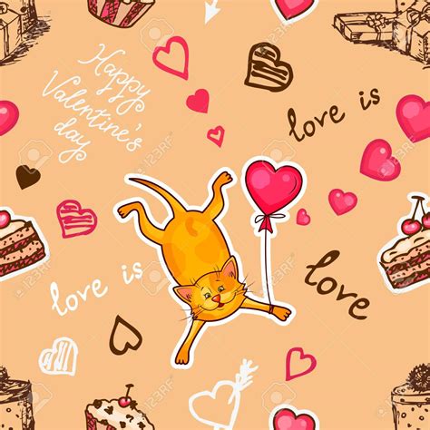 [46+] Valentine Cat Wallpaper Free | WallpaperSafari