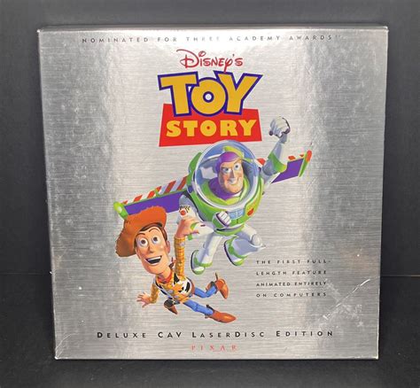 Toy Story Deluxe Cav Laserdisc Edition Box Set Walt Disney Pixar Rare