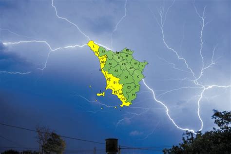 Temporali Forti Codice Giallo Su Costa Toscana E Arcipelago