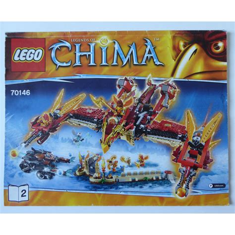 LEGO Flying Phoenix Fire Temple Set 70146 Instructions | Brick Owl ...