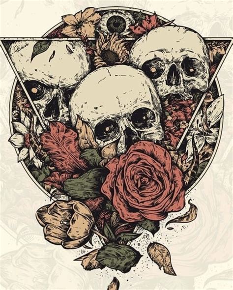 Pin By Derald Hallem On Skull Art Skull Art Skull Illustration