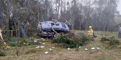 Tres Muertos Y Dos Heridos En Accidente Del Helicóptero De La Fac En