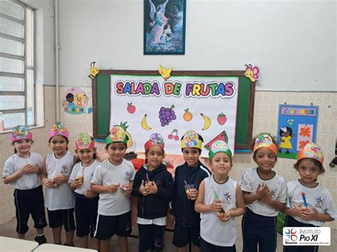 Atividade Salada De Frutas Educação Infantil - Salada de Frutas – Educação Infantil – Instituto Pio XI