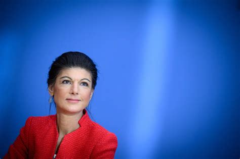 Große Ziele Sahra Wagenknecht Gründet „volkspartei“