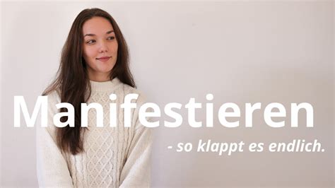 So klappt Manifestieren endlich auch für dich YouTube