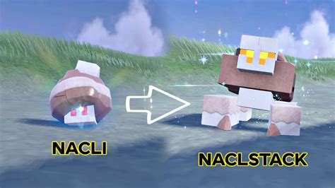 Nacli Evolves To Naclstack Pokemon Evolution Youtube