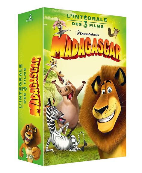 Amazon Trilogie Madagascar Coffret Dvd Dvd Movies Tv