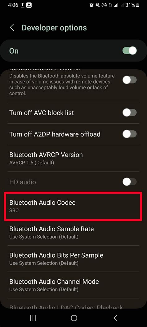 How To Change Bluetooth Codecs