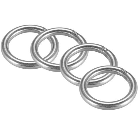 Uxcell 201 Stainless Steel O Ring 50mm197 Outer Diameter 6mm