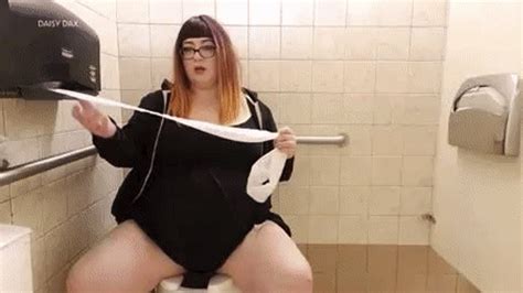 Bbw Daisys Public Toilet Compilation Daisy Dax Body Fetishes