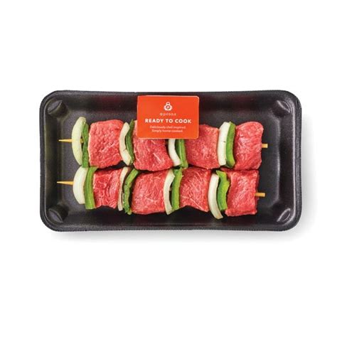 Publix Grill Ready Aprons Top Sirloin Beef Kabobs With Vegetables Lb