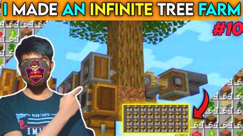 Minecraft Infinite Tree Farm Automatic Tree Farm Minecraft 1 16