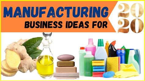 30 Best Manufacturing Business Ideas To Start A New Business 2020 Youtube