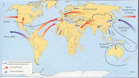 O Que Significa Fluxo Migratório - GEOGRAFIA FLUXOS MIGRATRIOS 8ANO Professor Anderson Maia Fluxos