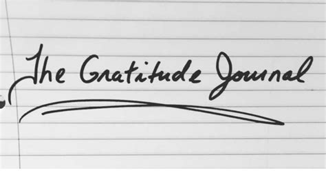 A Gratitude Journal Case Study | The Exceptional Life Institute