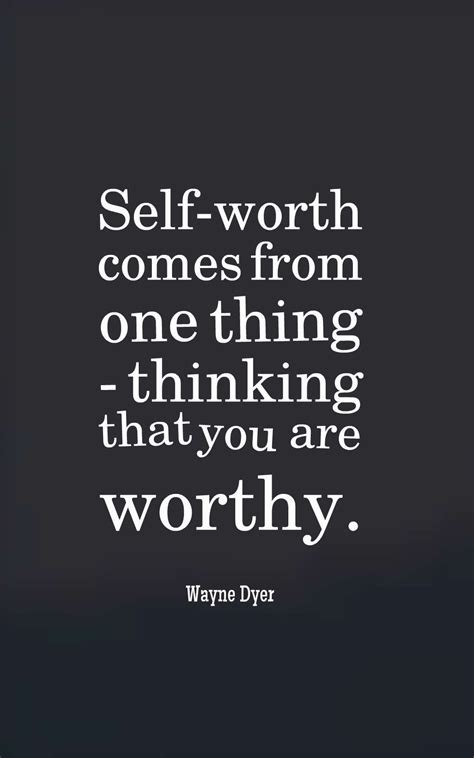 Inspirational Self Worth Quotes