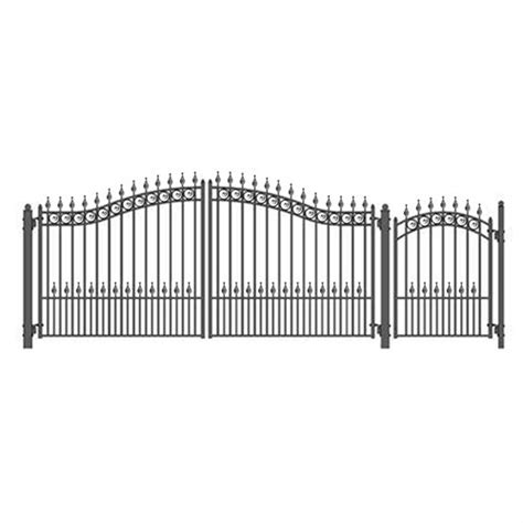 A Dual Swing Driveway Gate