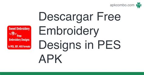 Free Embroidery Designs In Pes Apk Android App Descarga Gratis