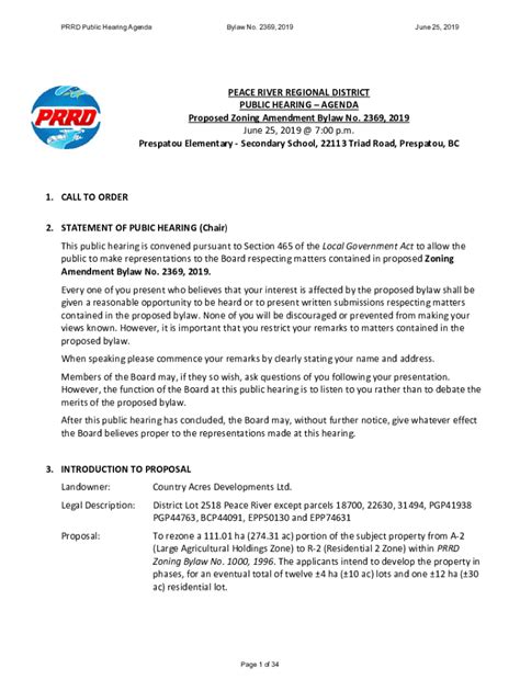 Fillable Online Prrd Bc SOCIAL SERVICES ZONING AMENDMENT BYLAW GOES