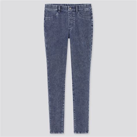 Women Ultra Stretch Denim Leggings Pants Uniqlo Us