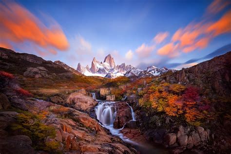 Fond Décran Hd Montagnes Chili Patagonie Torres Del Paine Terre