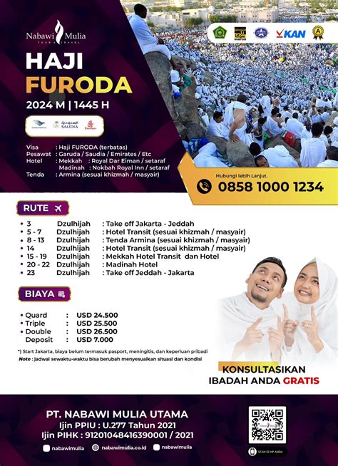 Haji Furoda Nabawi Mulia Umroh Dan Haji Khusus