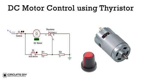 DC Motor Control Using Thyristor SCR