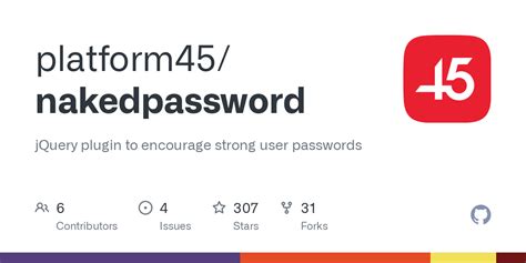 Github Platform Nakedpassword Jquery Plugin To Encourage Strong