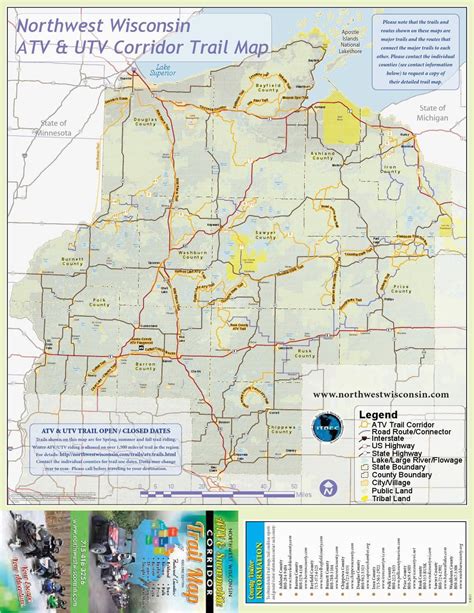 Minnesota Snowmobile Trail Map | secretmuseum