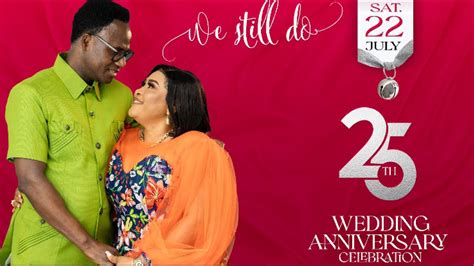 25TH WEDDING ANNIVERSARY OF APOSTLE FRANCIS AMOAKO ATTAH AND REV MRS