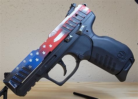 Ruger Sr22 22lr Usa Flag Cerakote Semi Auto Pistols At 1033106899