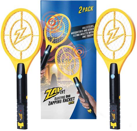 Buy ZAP IT Bug Zapper Twin Pack Rechargeable Mosquito Fly Killer