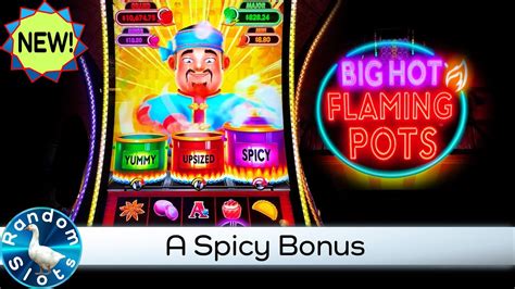 Big Hot Flaming Pots Tasty Treasures Slot Machine Bonus Youtube