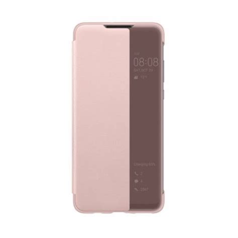 Huawei original preklopna torbica Smart View za Huawei P30 Lite roza z ...