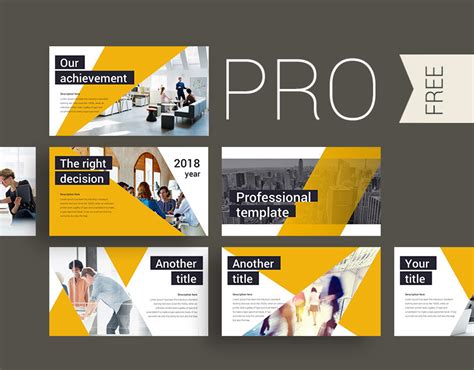 Pro Presentation Template On Behance