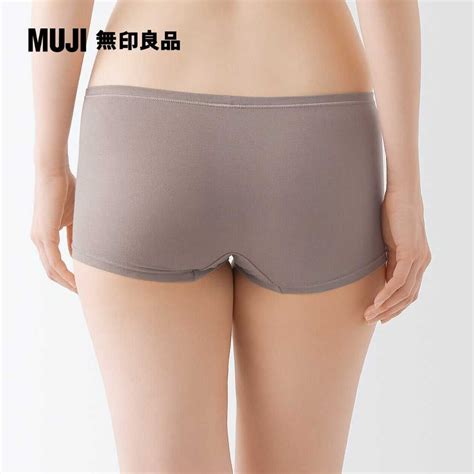 Muji 無印良品 女有機棉混彈性天竺無側縫平口內褲6色可選 Pchome 24h購物