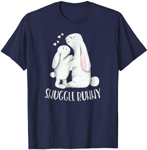 Snuggle Bunny Mom Or Dad And Baby Bunny Hugging T Shirt In 2020 T