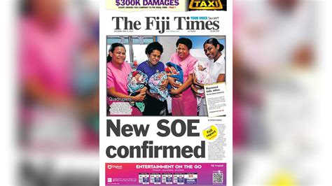 From The Editor In Chiefs Desk Your May Briefing The Fiji Times