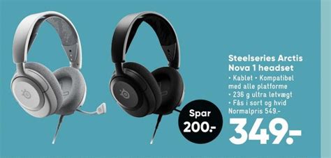 Steelseries Headset Tilbud Hos Bilka