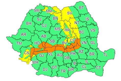 B365 Avertizare meteo de vreme rea în țară ANM spune cum va fi