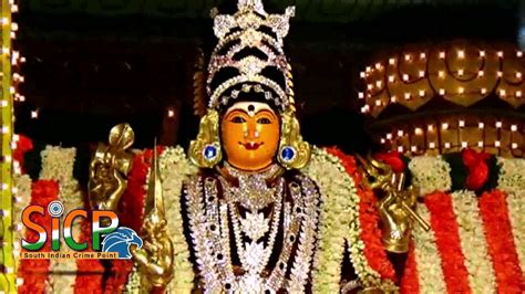 Dindigul Kottai Mariamman Temple Procession Of The Chariot Youtube