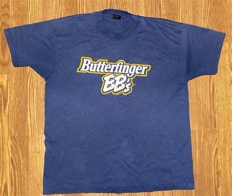 1990s Butterfinger Bbs T Shirt Size Large - Etsy