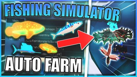 Update Fishing Simulator Script Hack Auto Farm Infinite Xp