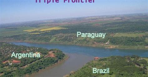 Argentina Brazil Paraguay Border - Triple Frontier ~ RAS Exam 2024 News ...