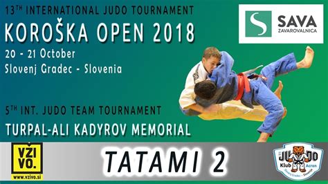 Judo Tatami Zavarovalnica Sava Koro Ka Open Day Youtube