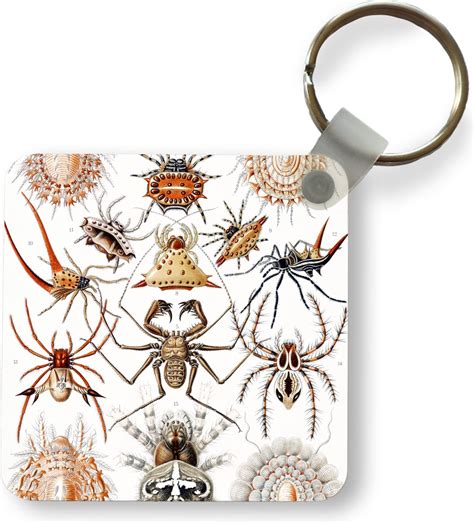 Sleutelhanger Uitdeelcadeautjes Retro Spin Ernst Haeckel