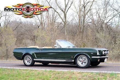 1965 Ford Mustang GT Convertible | Motoexotica Classic Cars