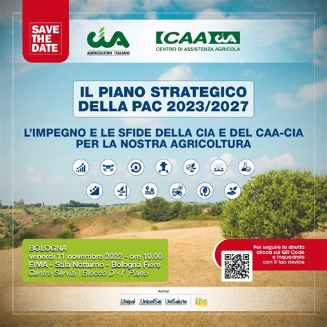 Cia Agricoltori Italiani Il Piano Strategico Della Pac